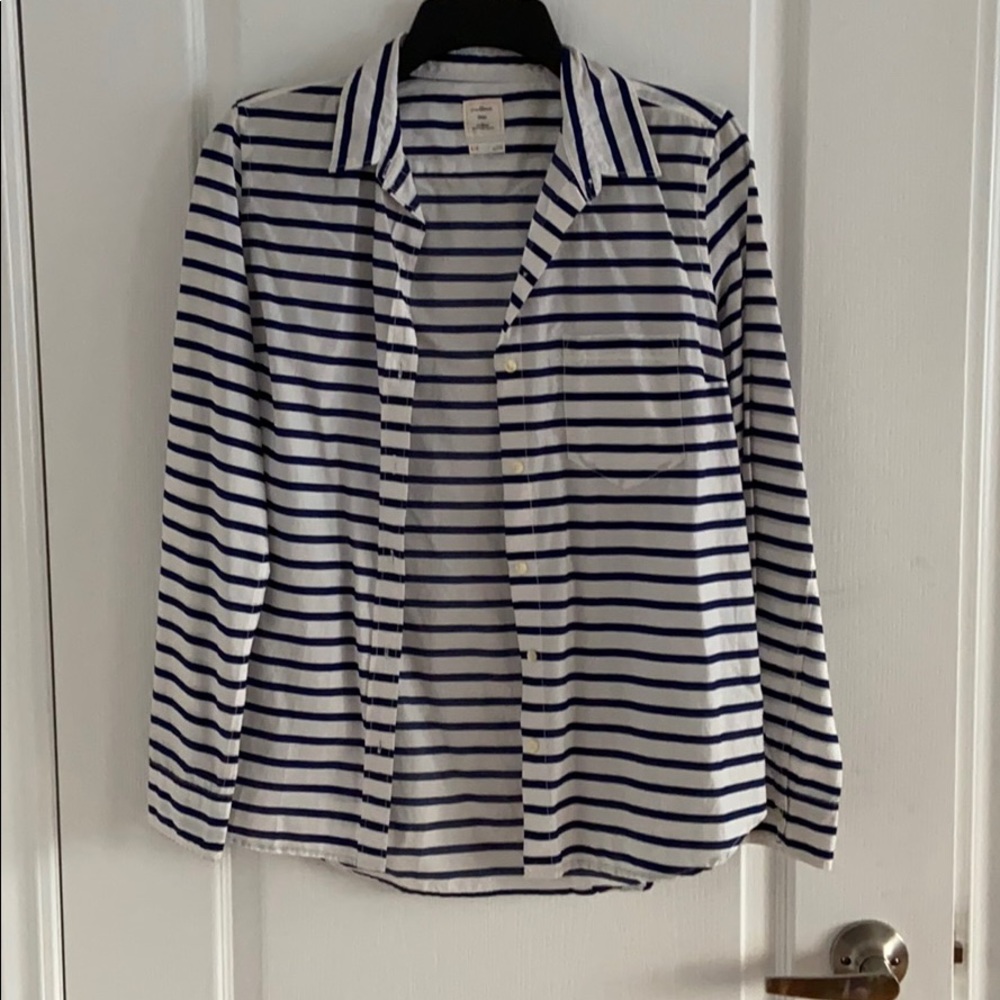 Gap Striped Dress Shirt